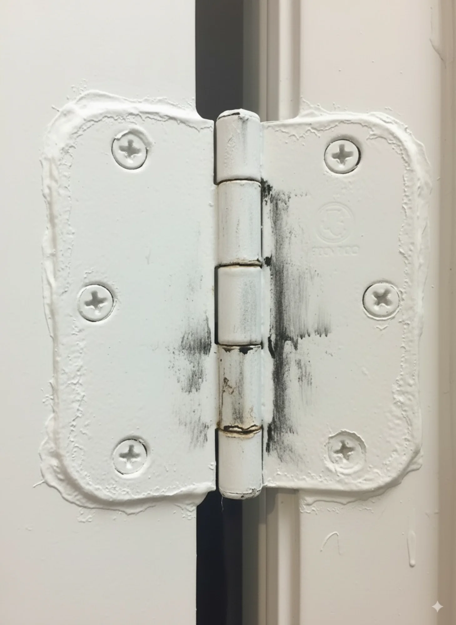 Door Hinge & Hardware Repair before photo, Churchkey Refinishing Mandeville, LA