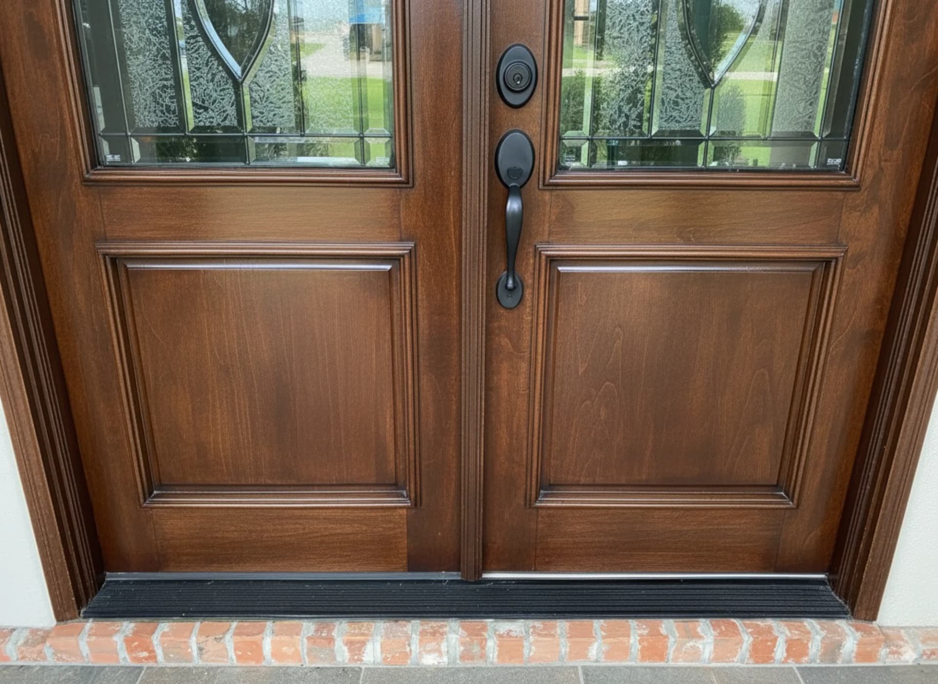 After - Cracked Door Panel Repair and Replacement