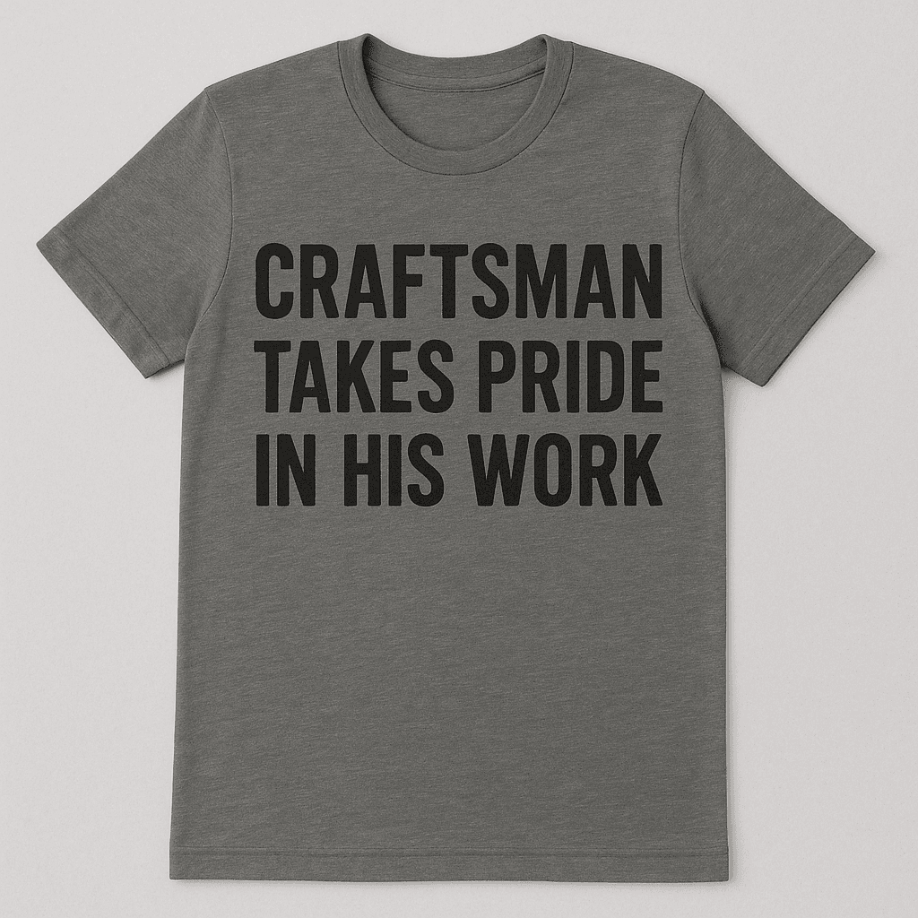 The 'Craftsman' Tee