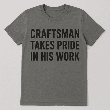 The 'Craftsman' Tee view 1