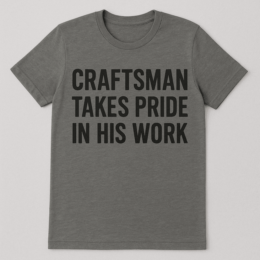 The 'Craftsman' Tee