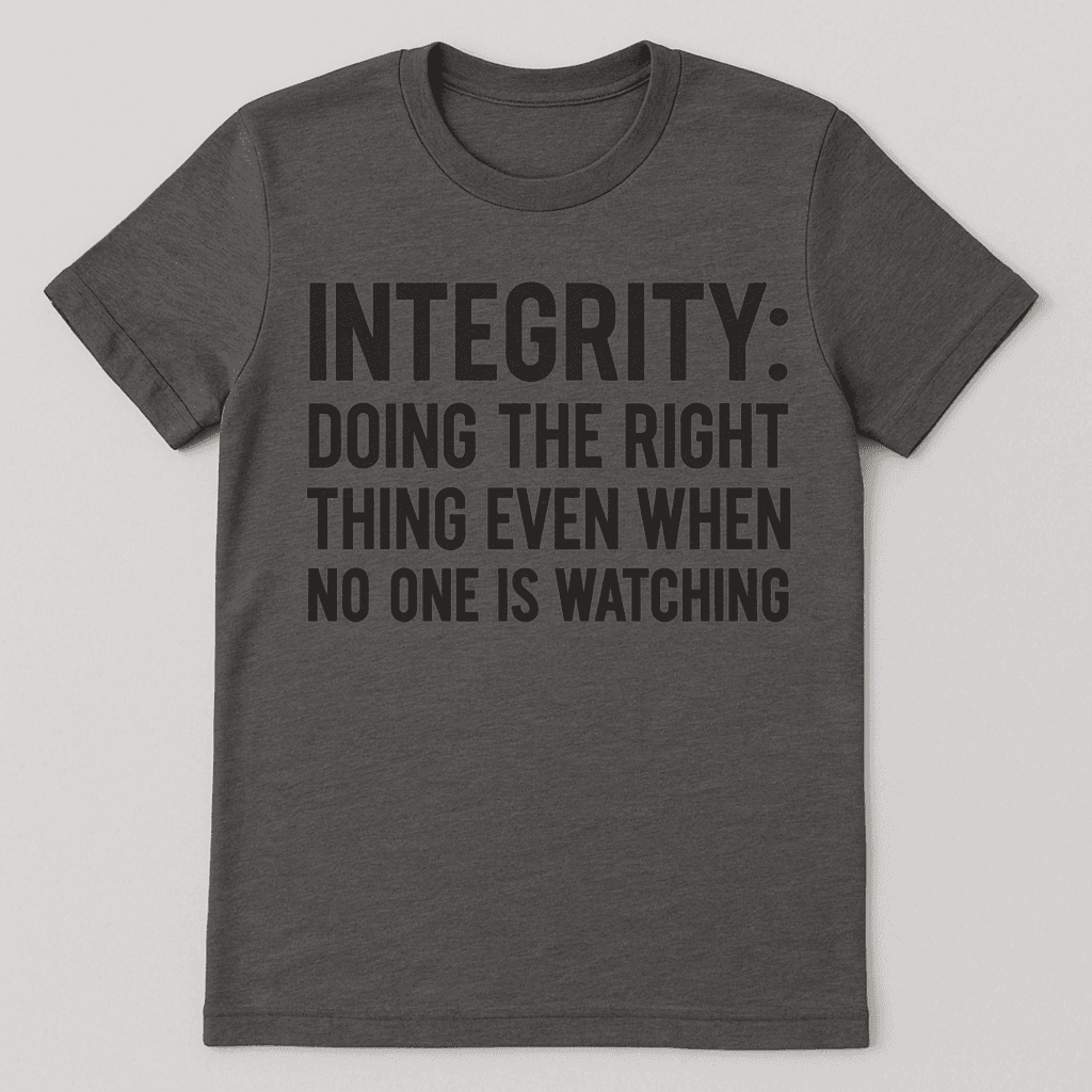 The 'Integrity' Tee