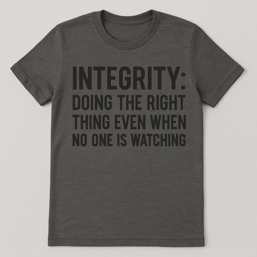 The 'Integrity' Tee